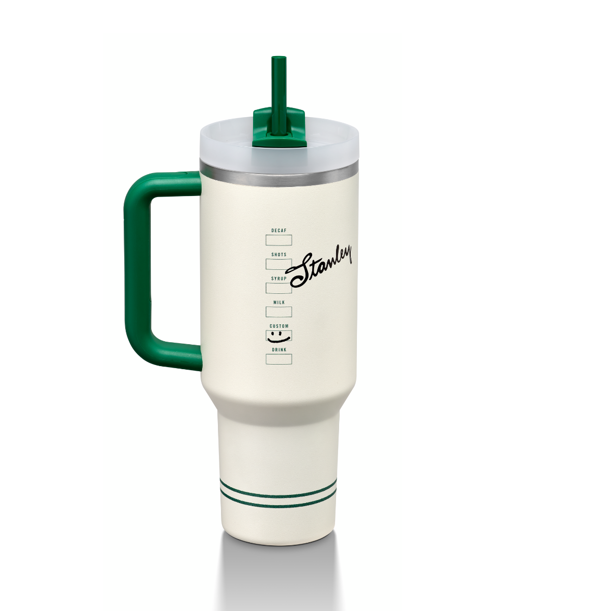 Stanley x Starbucks Classics: Connected in Green Stainless Steel Quencher 1.2L (40oz)