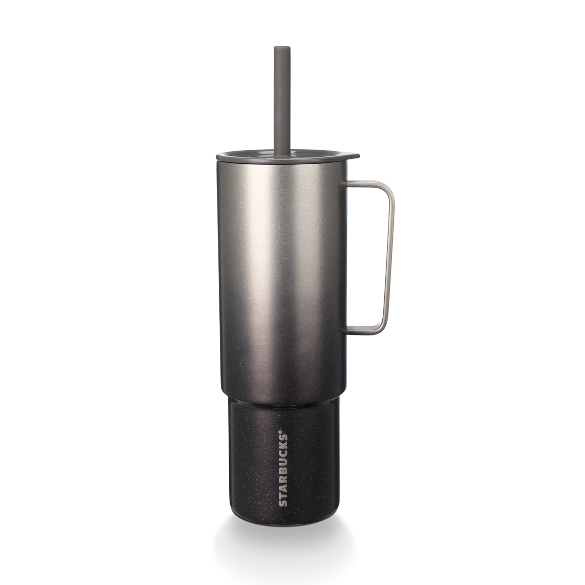 Starbucks: Silver Grey Glitter Stainless Steel Cold Cup 940ml (32oz)