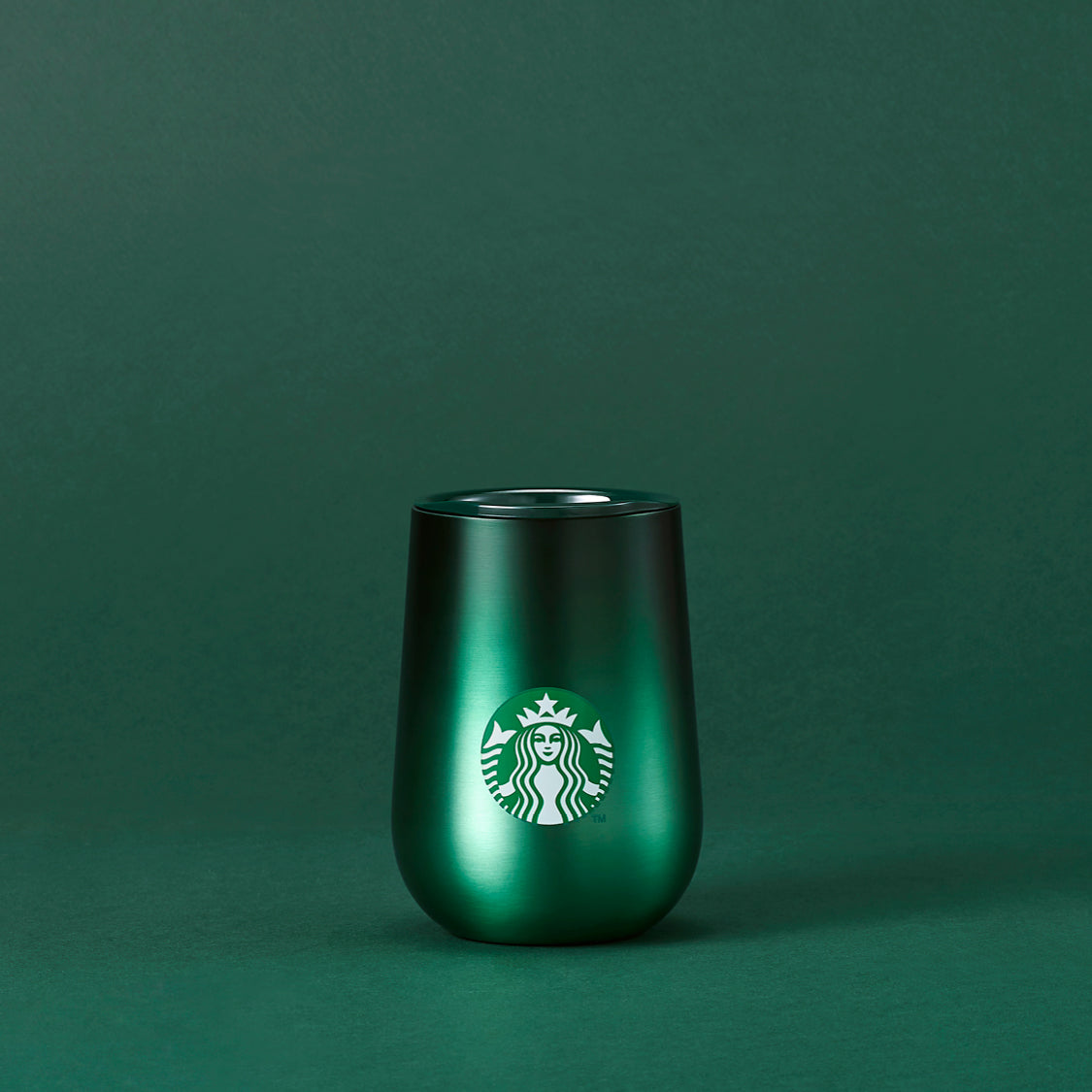 Starbucks Tazza Verde Scuro A Strisce Sirena Dea Gradiente