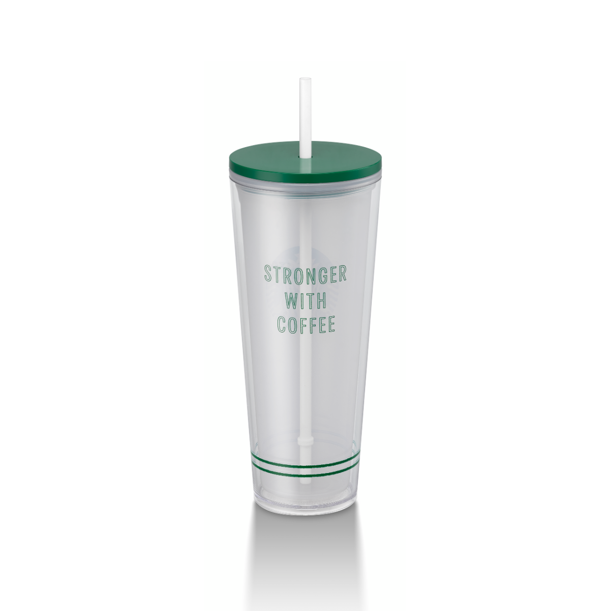 Starbucks Classics: Connected in Green Plastic Cold Cup 710ml (24oz)
