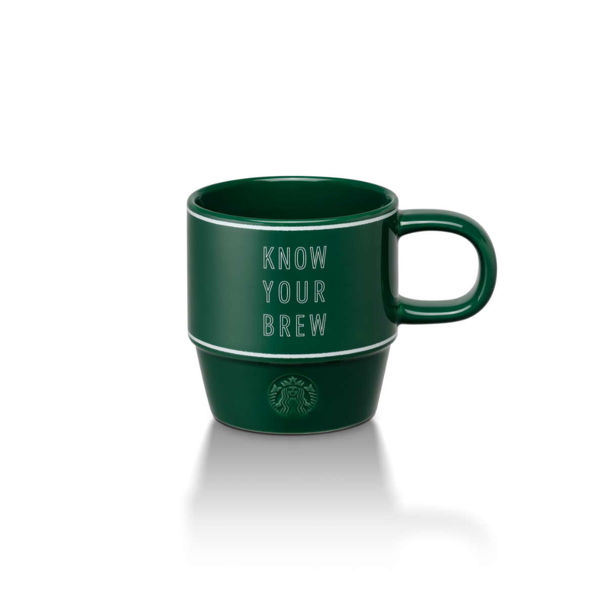 Starbucks Classics: Connected in Green Ceramic Mug 415ml (14oz)