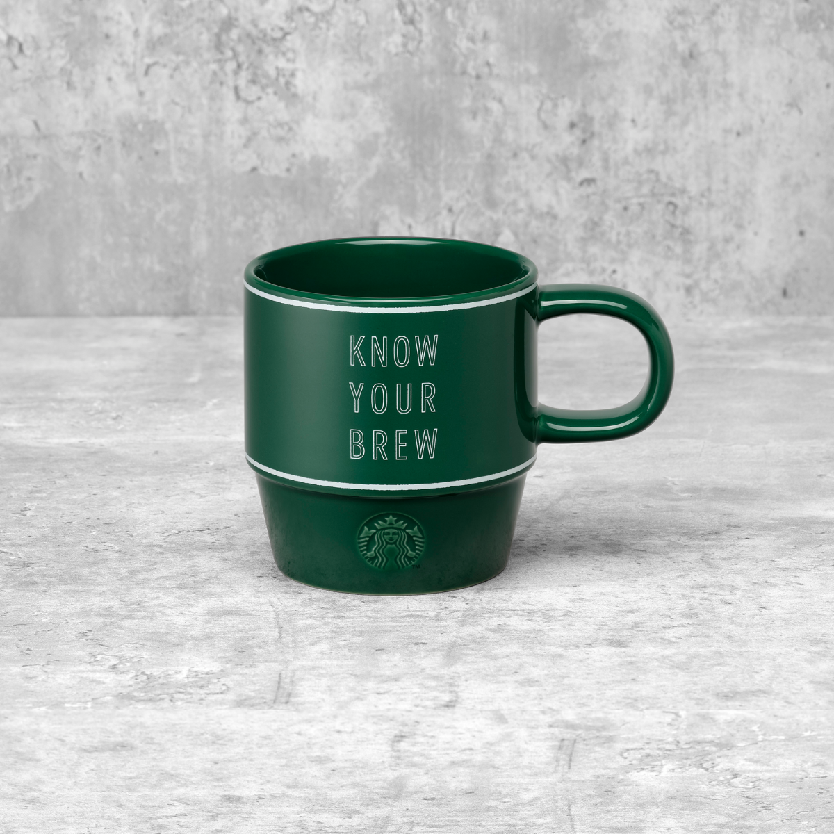 Starbucks Classics: Connected in Green Ceramic Mug 415ml (14oz)
