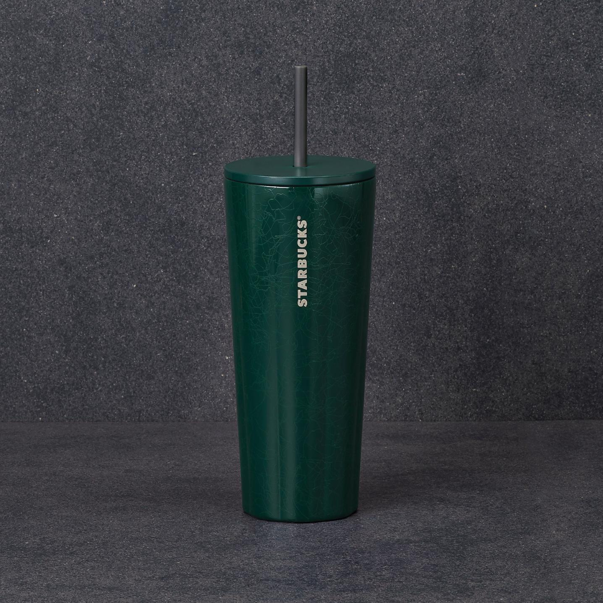 Starbucks Classics: Ash Green Pattern Stainless Steel Cold Cup 710ml (24oz)