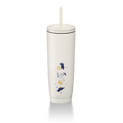 Starbucks Bunny Mooncake Feast Collection: Stainless Steel Cold Cup 20oz (591ml)