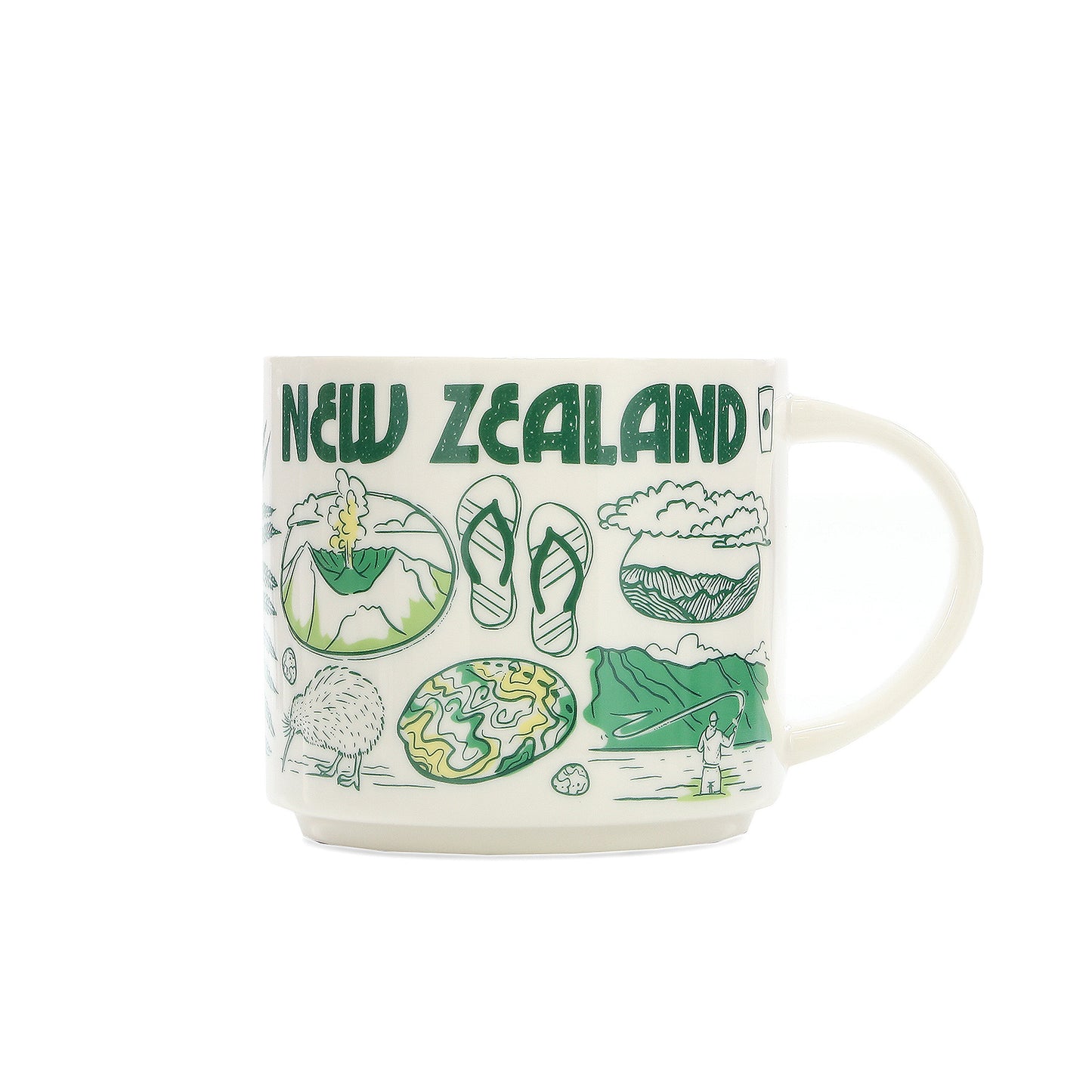Starbucks: Been There Series: New Zealand Ceramic Mug 415ml (14oz)