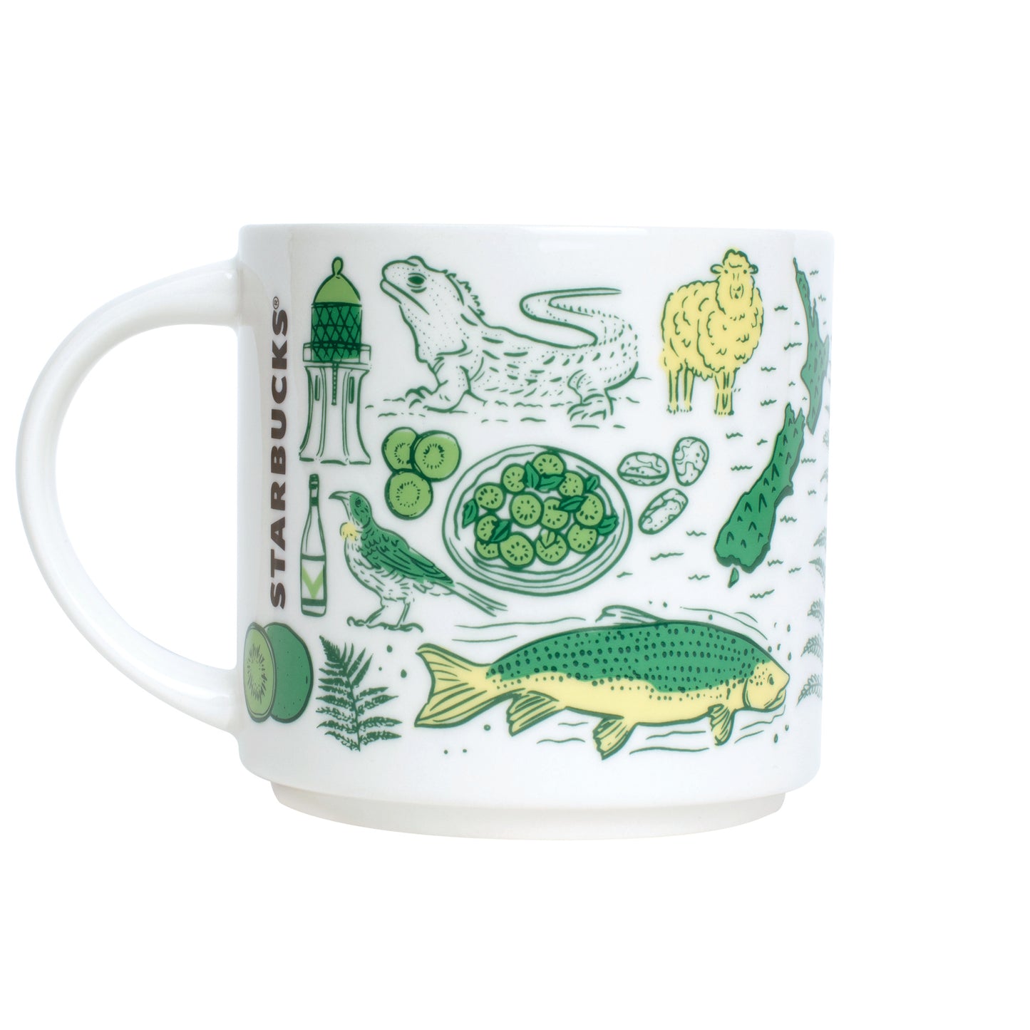 Starbucks: Been There Series: New Zealand Ceramic Mug 415ml (14oz)