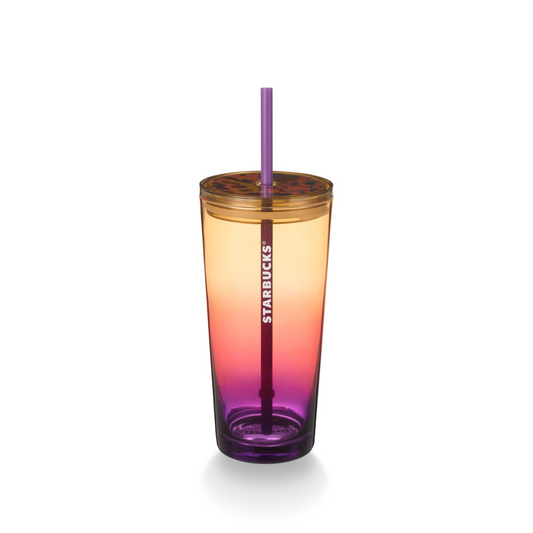 Starbucks: Astro Bunny Collection: Glass Galaxy Fall Glass Cold Cup 530ml (18oz)