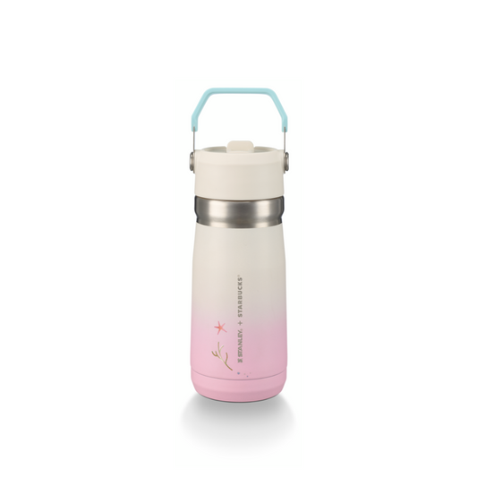Starbucks: Anniversary Collection: Stanley Glamourous Creatures Stainless Steel Pink Gradient Water Bottle 500ml (17oz)