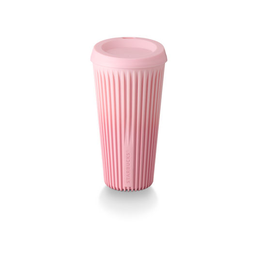 Starbucks: Milky Island Collection: Pink Milky Plastic Tumbler 473ml (16oz)