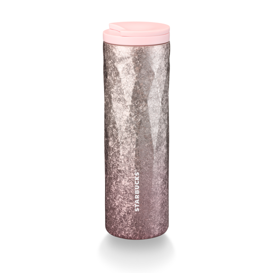 Starbucks: Corgi Blossom Collection: Crack Pink Blossom Stainless Steel Tumbler 473ml (16oz)