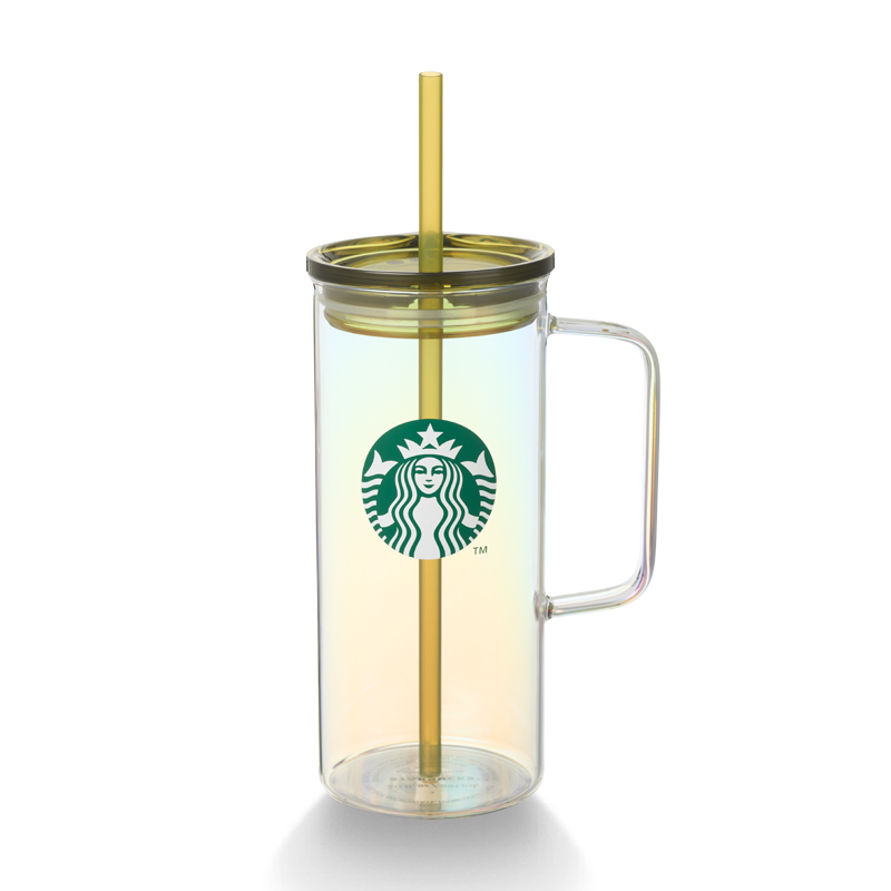 Seaside Escape Collection: Seaside Escape Glass Mug 444ml (20oz)