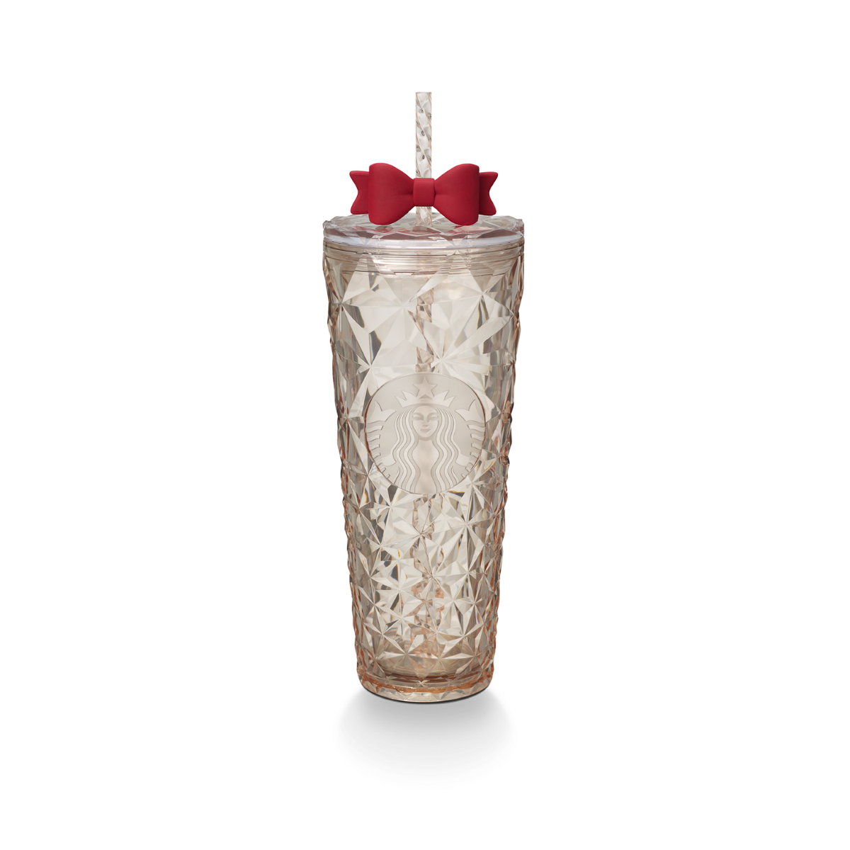 Starbucks: Cozy Luxury Collection: Sophie Clear Plastic Cold Cup 710ml (24oz)