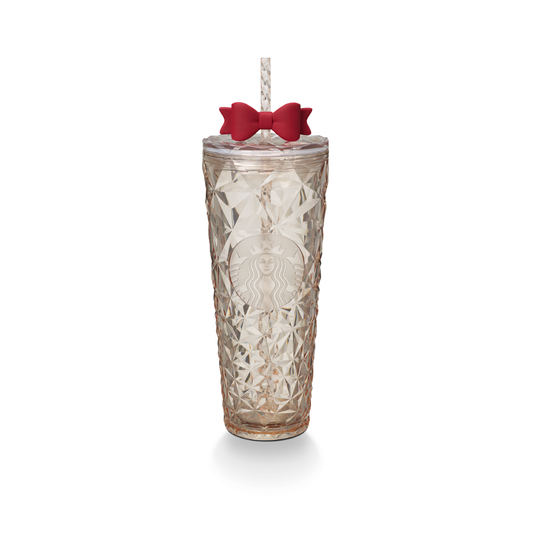 Starbucks: Cozy Luxury Collection: Sophie Clear Plastic Cold Cup 710ml (24oz)