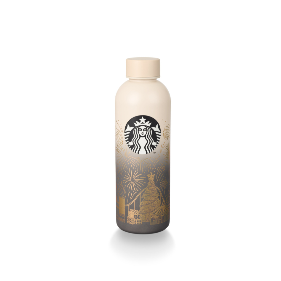 Starbucks: Holiday Collection: Holiday Carnival Colour Change Stainless Steel Water Bottle 770ml (26oz)