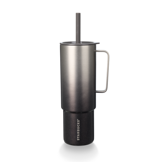 Starbucks: Holiday Collection: Silver Grey Glitter Stainless Steel Cold Cup 940ml (32oz)