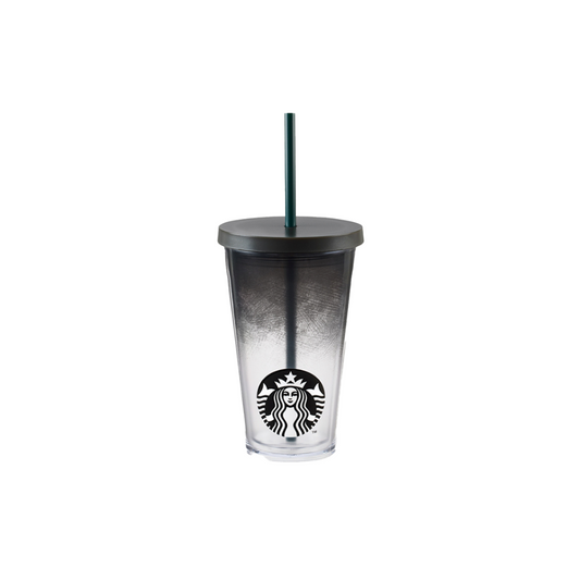 Starbucks Classics: Charcoal Gradient Plastic Cold Cup 473ml (16oz)