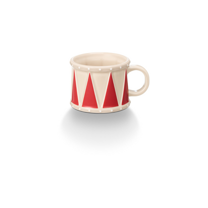 Starbucks: Holiday Collection: Holiday Carnival Drum Ceramic Mug 90ml (3oz)