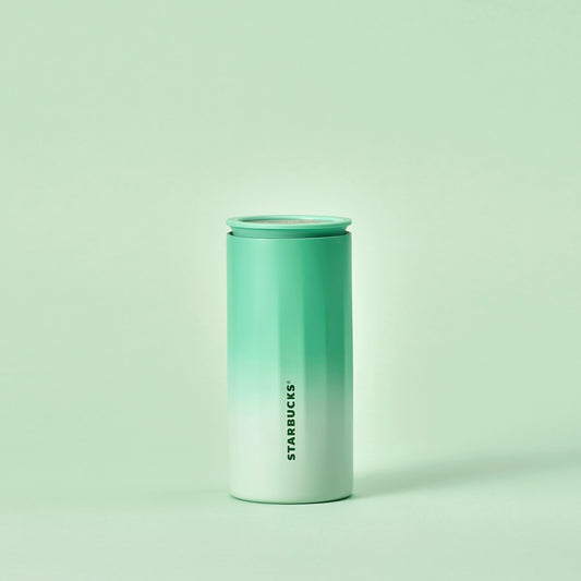 Compact Mint Stainless Steel 16oz Tumbler