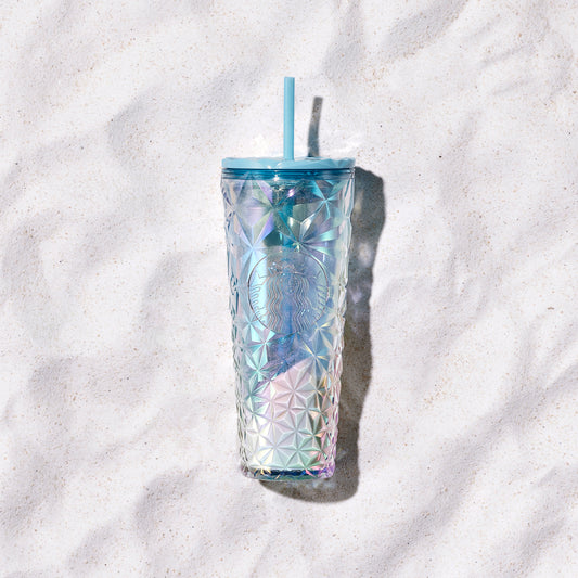 Sun-Kissed Sand 24oz Diamond Cold Cup