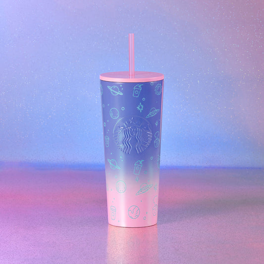 Out of this World: Iconic Gradient Hue Cold Cup 24oz