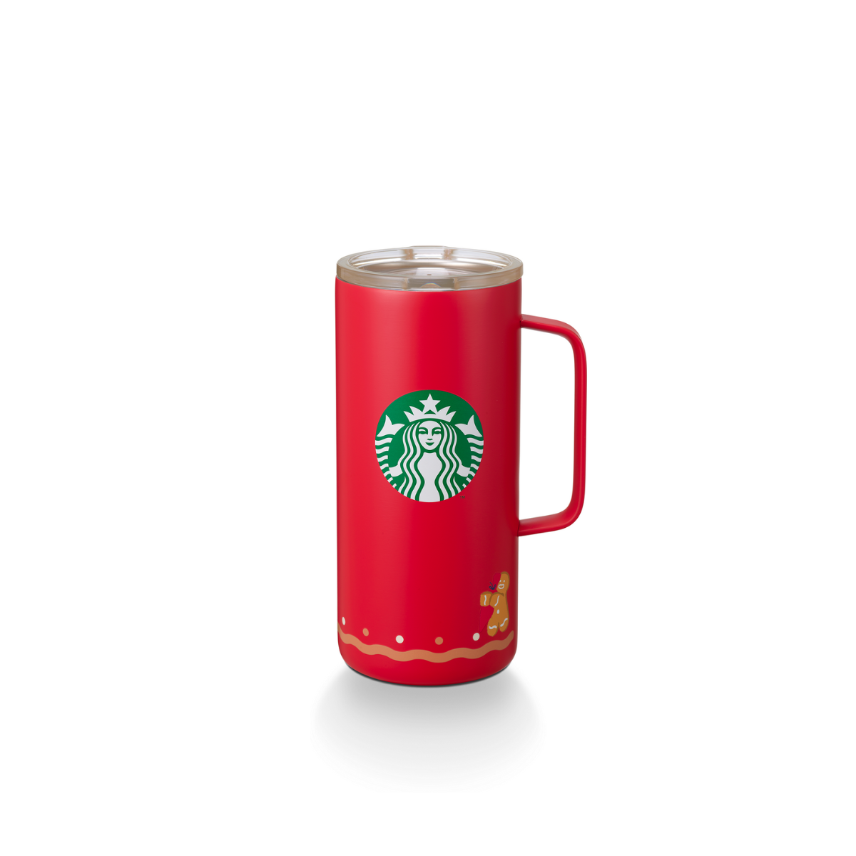 Starbucks: Cookie House Collection: Cookie House Stainless Steel Red Mug 500ml (17oz)