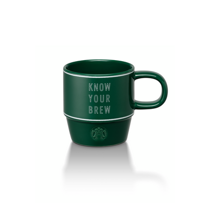 Starbucks Classics: Connected in Green Ceramic Mug 415ml (14oz)