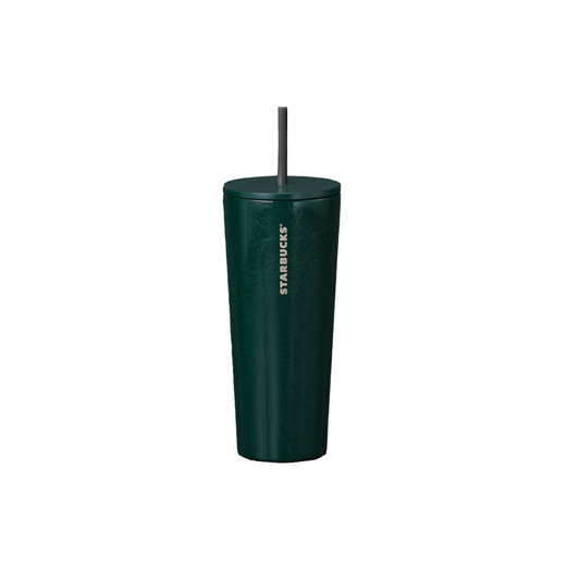Starbucks Classics: Ash Green Pattern Stainless Steel Cold Cup 710ml (24oz)
