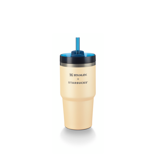 Stanley + Starbucks: Moon Delivery Bunny Collection: Moonlight Quencher Stainless Steel Yellow Cold Cup 590ml (20oz)