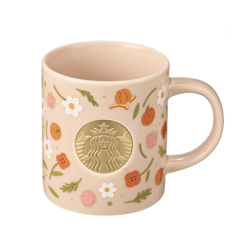 Starbucks: Floral New Year Ceramic Mug 16oz (473ml)