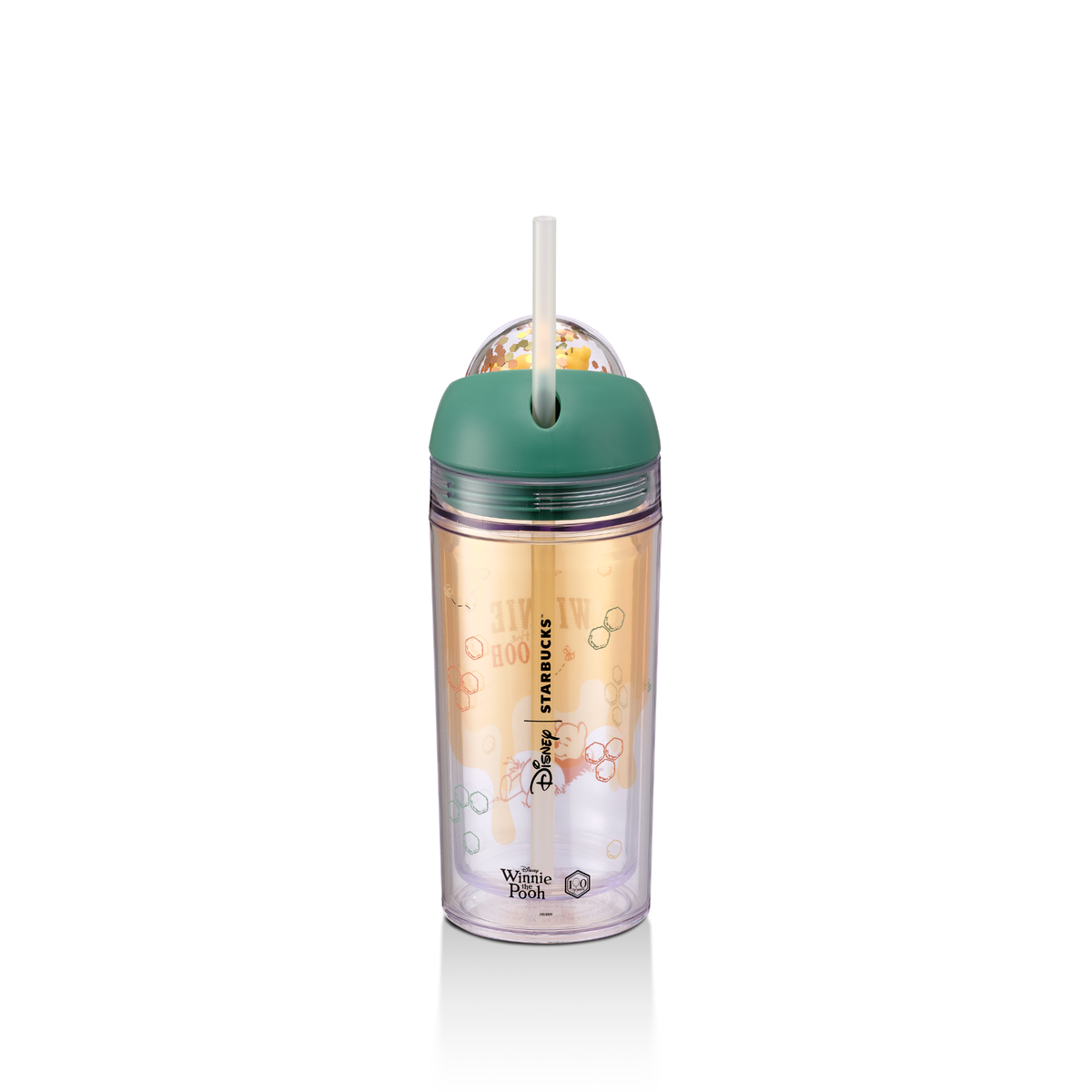 Starbucks + Disney: Winnie the Pooh Collection: Winnie the Pooh Roller Cold Cup 12oz (355ml)