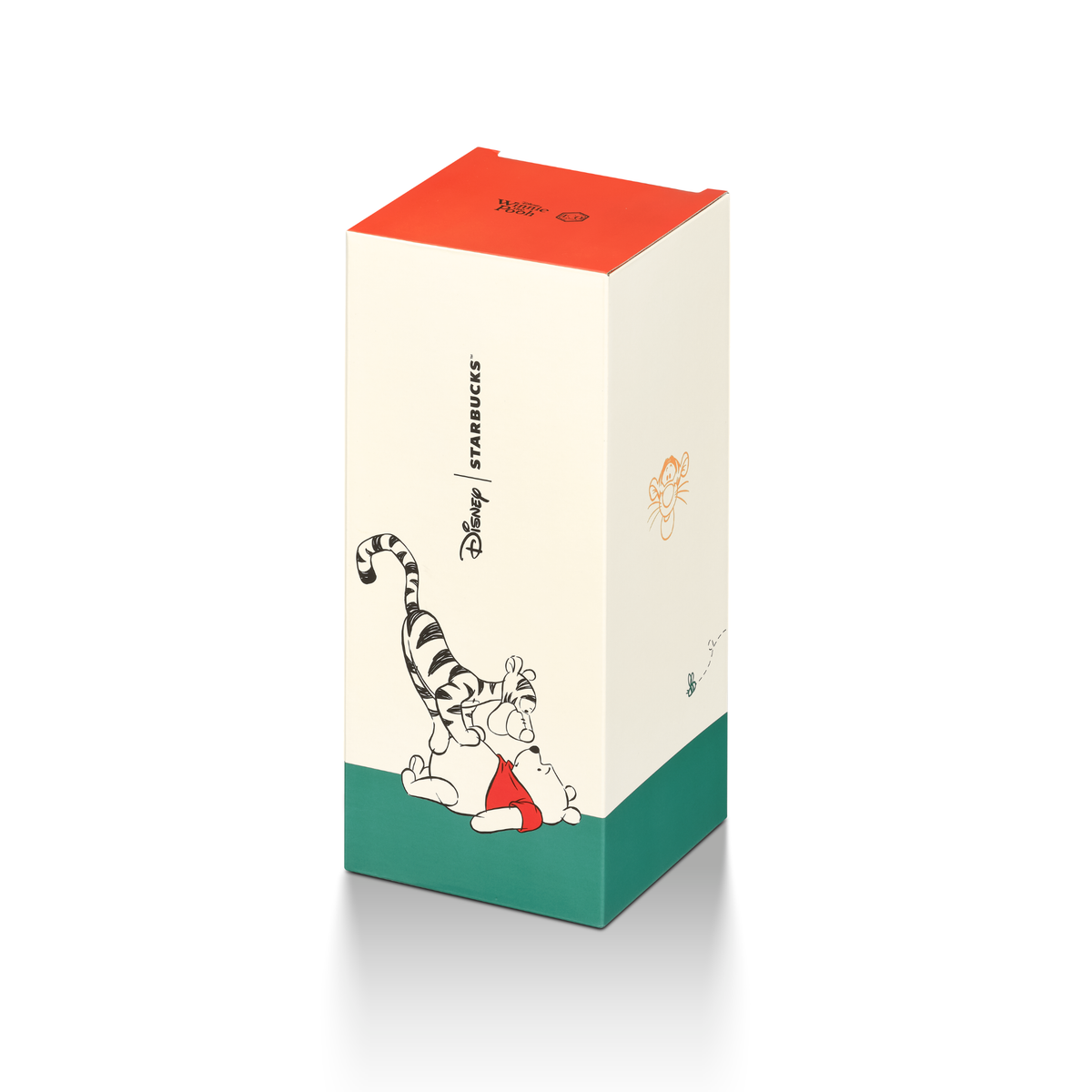 Starbucks + Disney Winnie the Pooh Collection: Winnie the Pooh and Tigger Stainless Steel Tumbler 16oz (473ml)