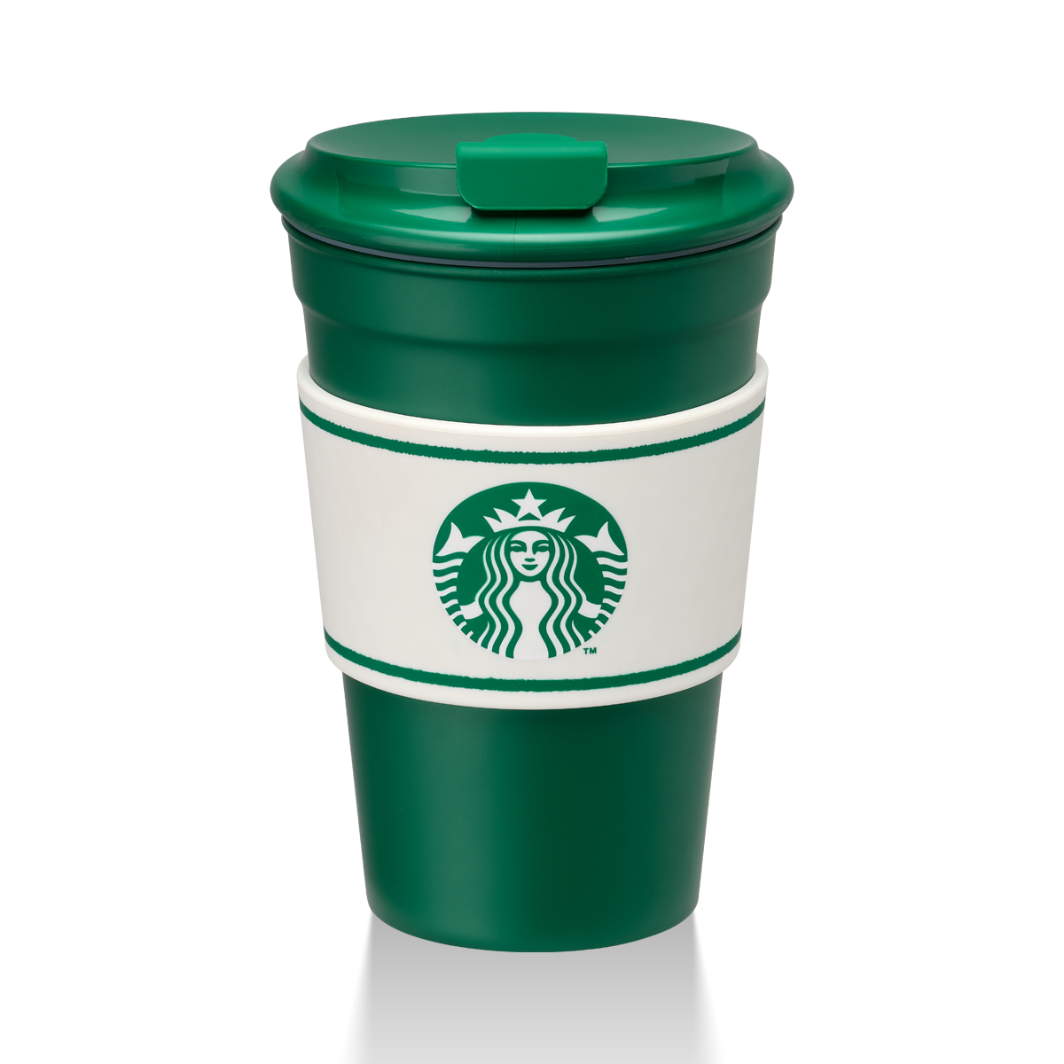 Starbucks Classics: Pladd Connected in Green Travel cup (12oz)