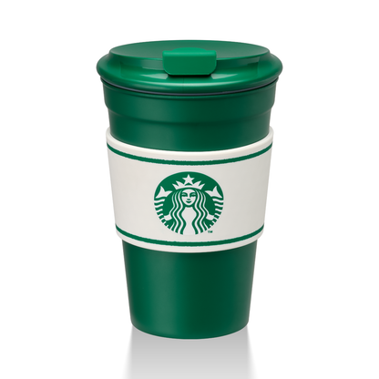 Starbucks Classics: Pladd Connected in Green Travel cup (12oz)