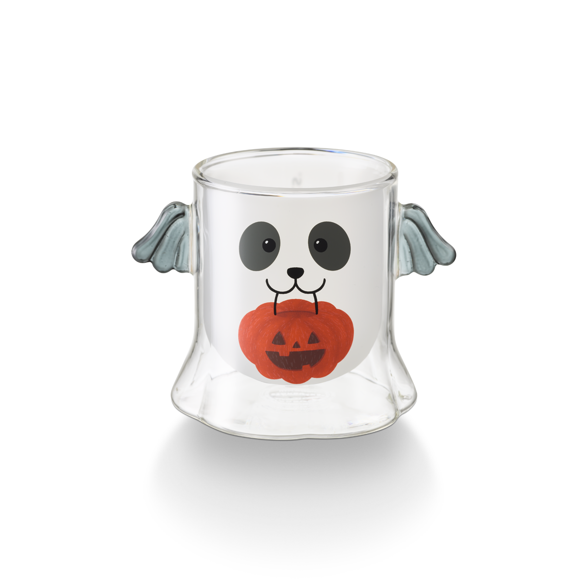 Halloween Collection: Glass Dalmatian Trick or Treat 8oz Mug