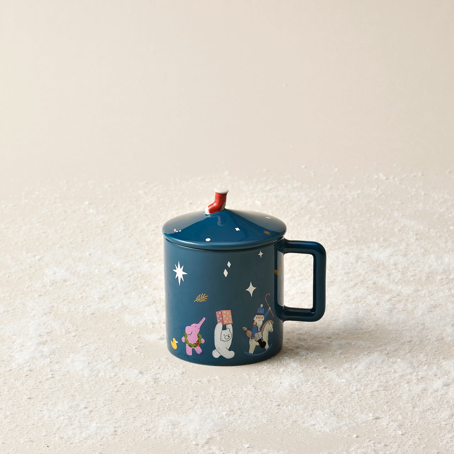 Holiday Series: Nutcracker and Friends with Lid 12oz Mug