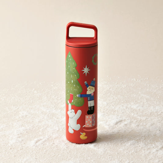 Holiday Series: Stainless Steel Holiday Toys 20oz Water Bottle
