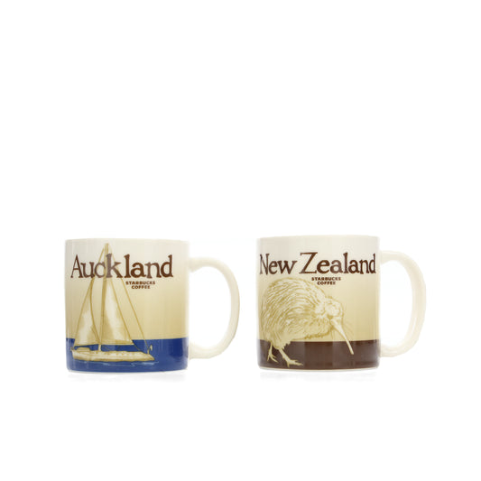 New Zealand and Auckland Demitasse Ceramic 3oz