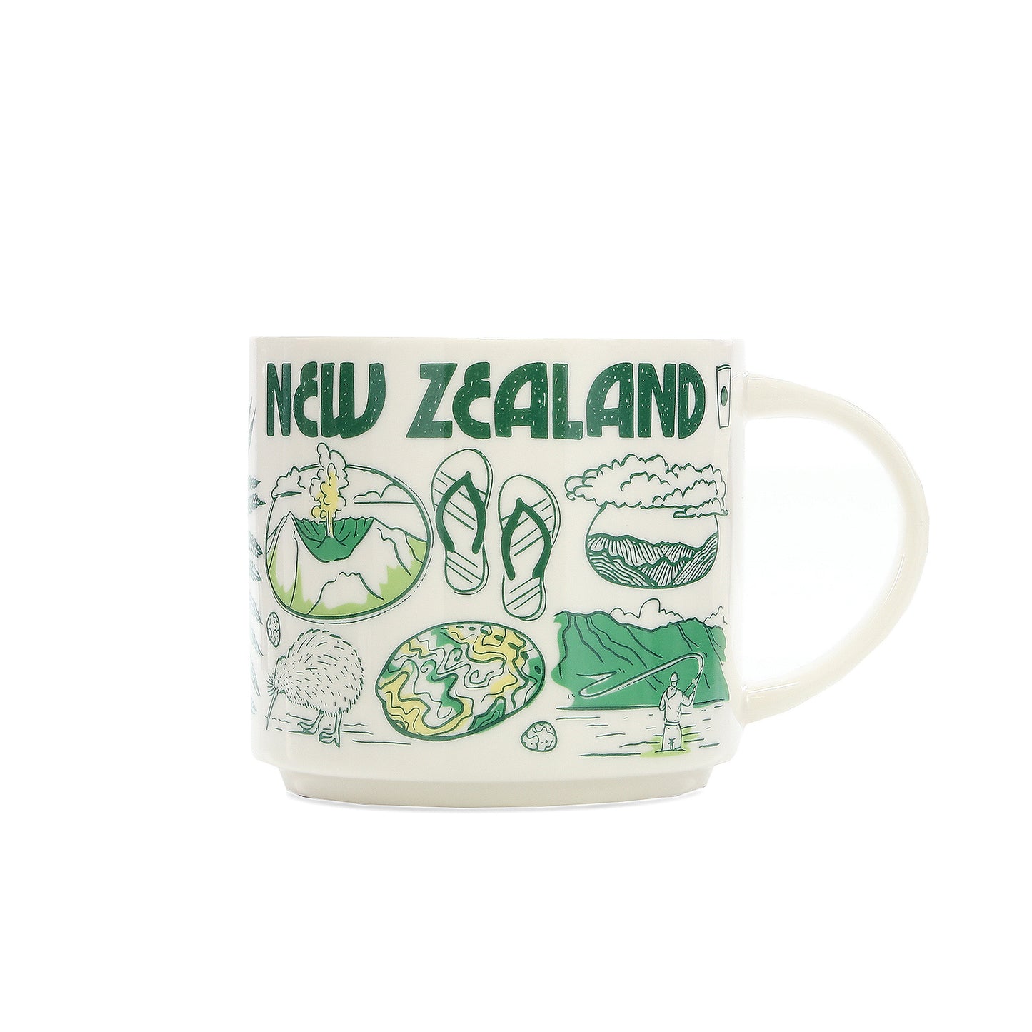Been There Series: New Zealand Ceramic Mug 14oz