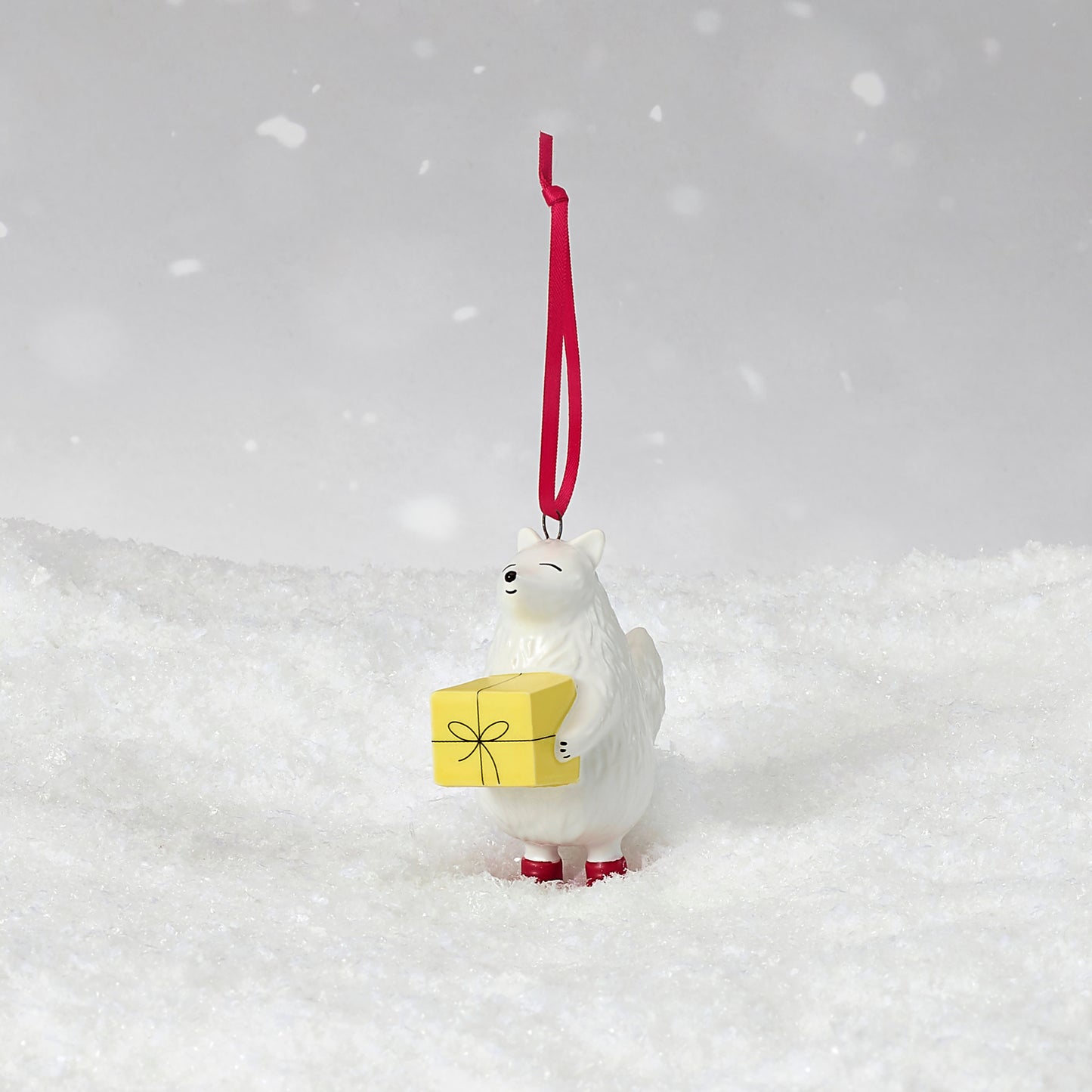 Holiday Series: Santa Fox Ornament